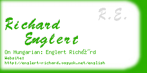 richard englert business card